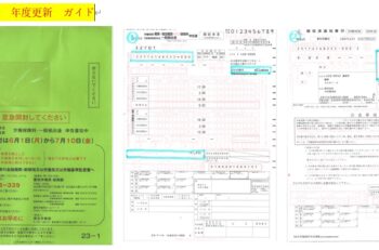 労働保険の年度更新が始まりました。
